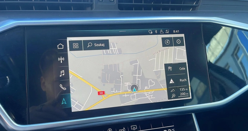 Audi A6 cena 129900 przebieg: 64708, rok produkcji 2020 z Skalbmierz małe 277